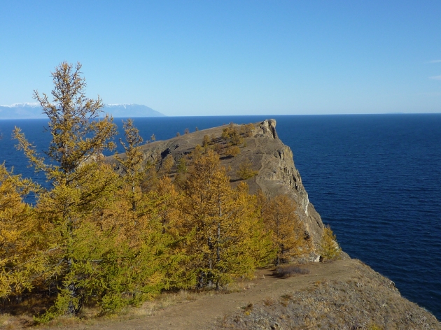 Мыс Хобой остров Ольхон озеро Байкал фото